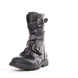 D - Tankker Black Men Boots